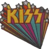 KISS Star Banners - Kangasmerkki