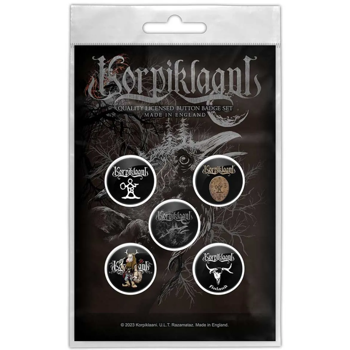 Korpiklaani Raven - Pinssisetti