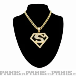 Kullanvärinen kaulakoru - Superman