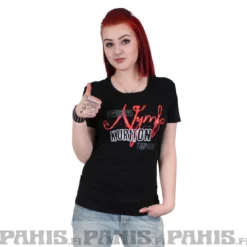 Kuriton Nymfomaani Lady Fit T-paita