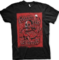 La Tortuga Hola Death - T-Paita, musta