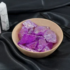 Lavender Aurakvartsi - Raakakivi