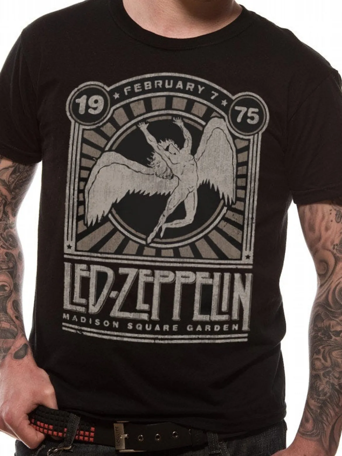 Led Zeppelin Madison SQ Garden - T-paita