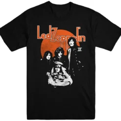 Led Zeppelin Orange Circle - T-paita