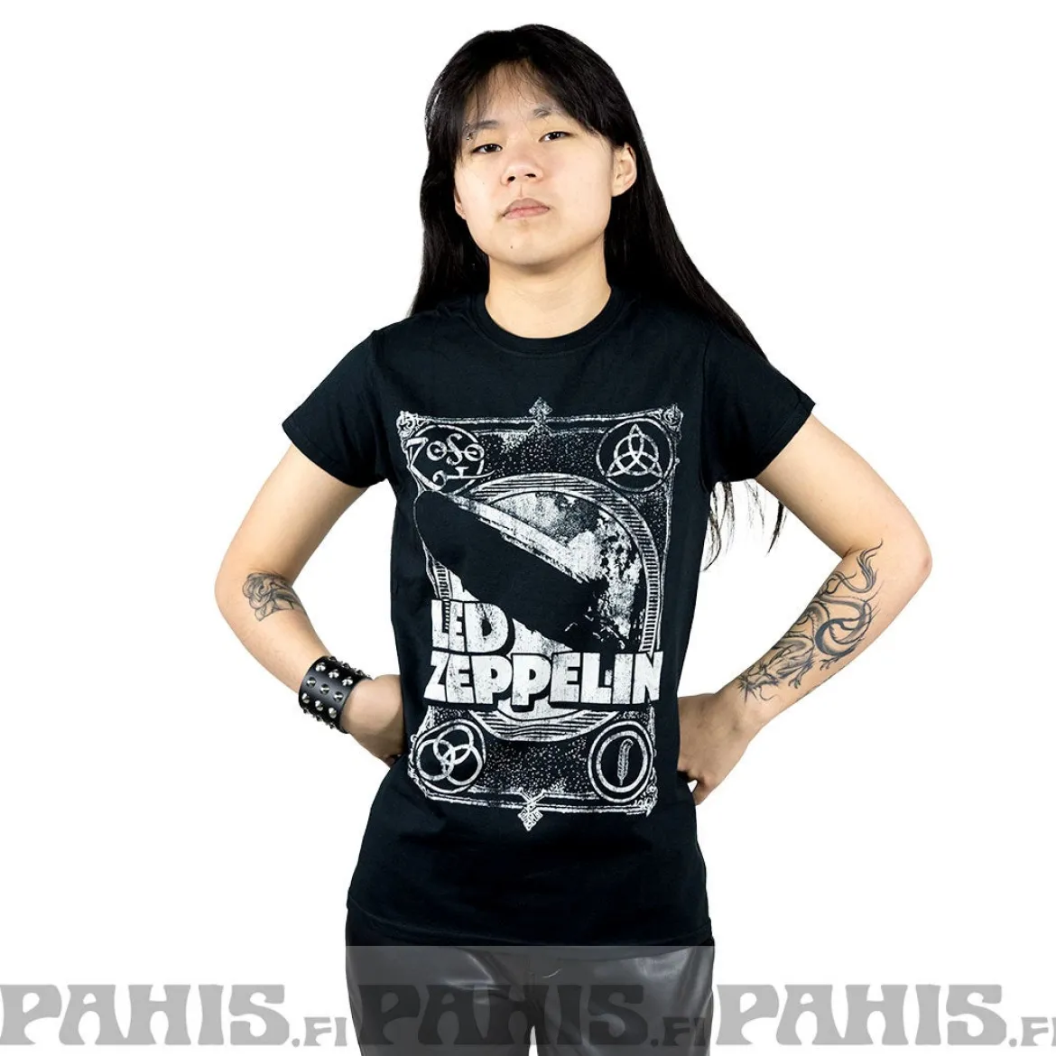 Led Zeppelin Vintage print LZ1 - Naisten T-paita