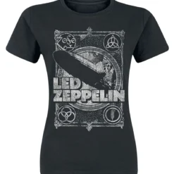 Led Zeppelin Vintage print LZ1 - Naisten T-paita