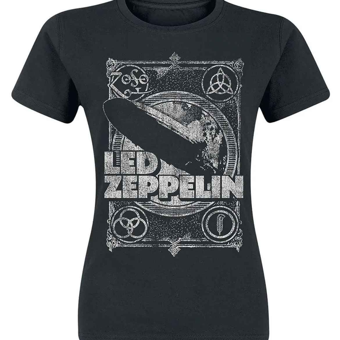 Led Zeppelin Vintage print LZ1 - Naisten T-paita