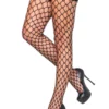 Leg Avenue Sharp Edge Scale Net - Verkkosukkahousut
