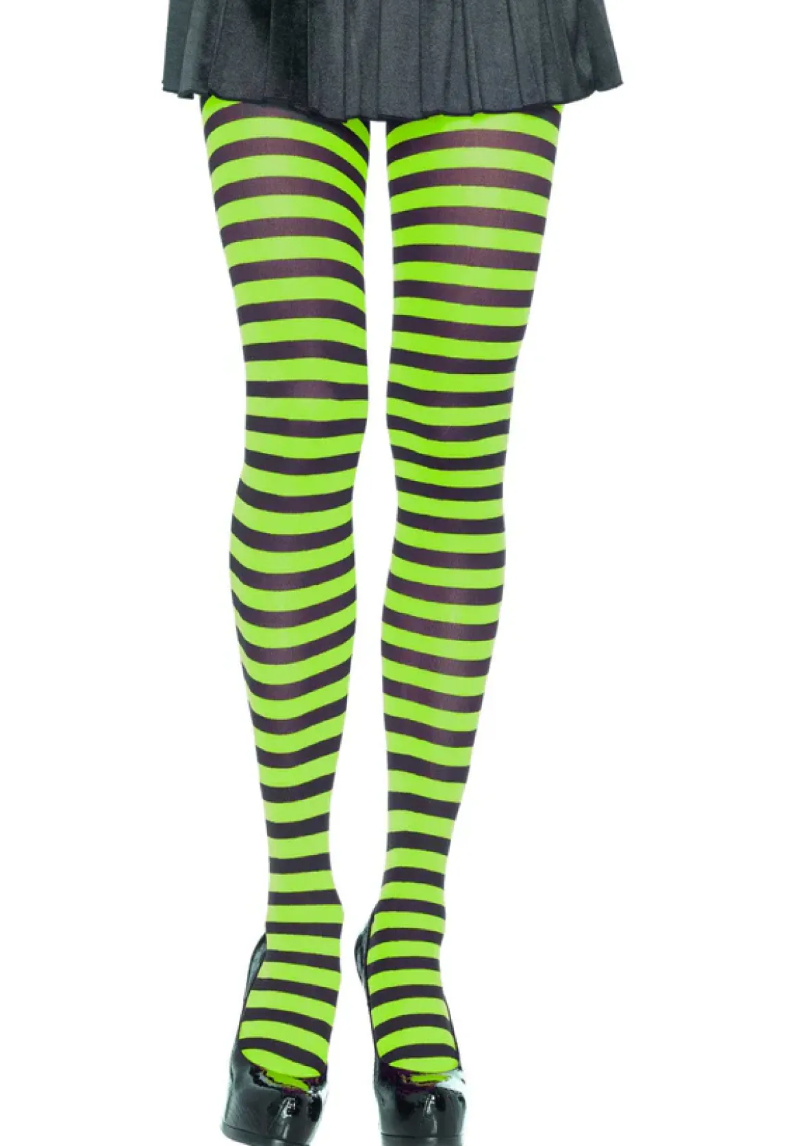 Leg Avenue Striped Nylon - Sukkahousut, eri värejä
