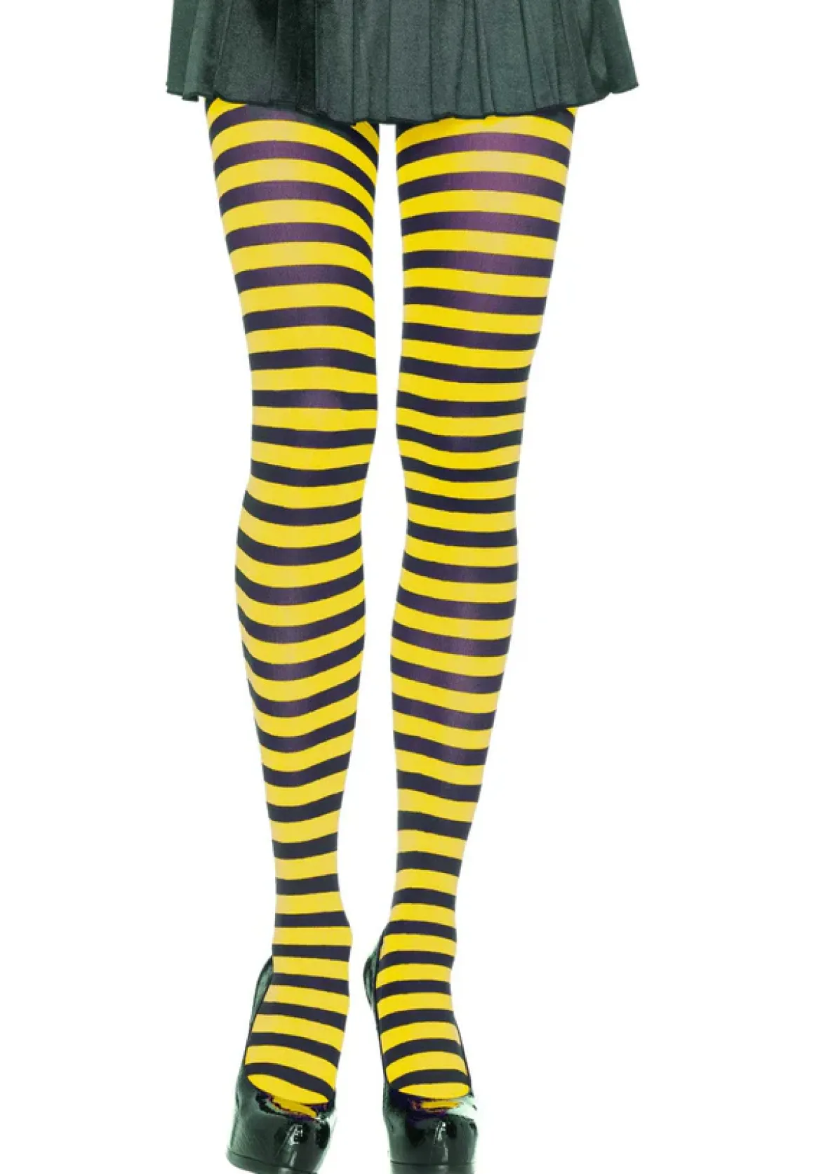 Leg Avenue Striped Nylon - Sukkahousut, eri värejä