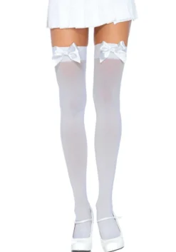 Leg Avenue Thigh high with bow - Ylipolvensukat, eri värejä