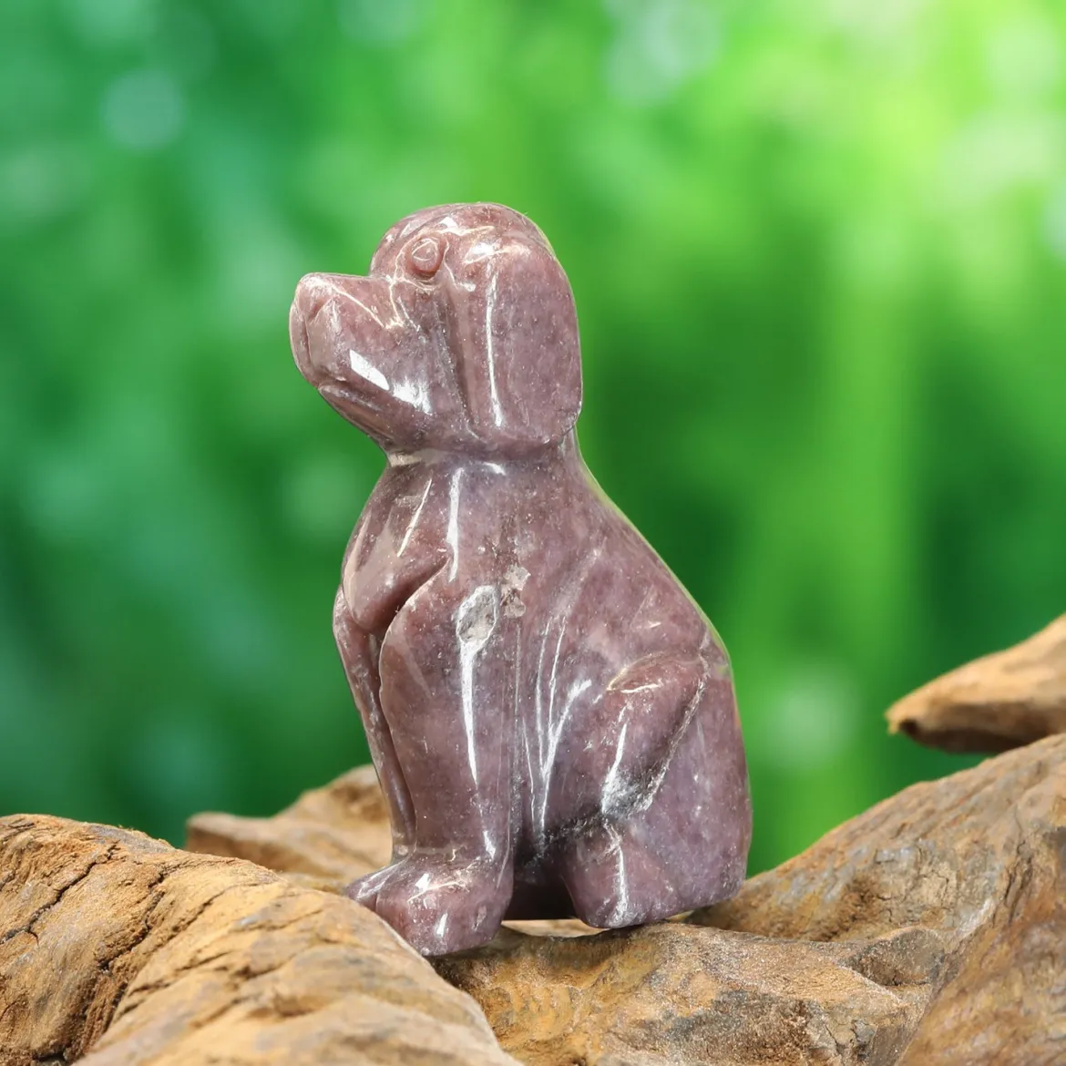 Lepidoliitti - Koira 5 cm