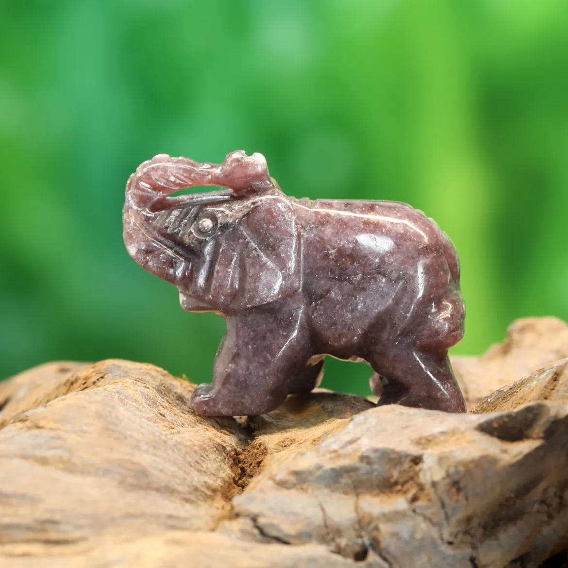 Lepidoliitti - Mini elefantti