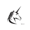 Line unicorn - pieni siirtotatuointi