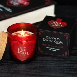 Love Potion Raspberry Crystal Chip - Kynttilä