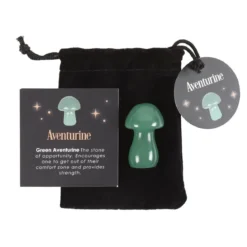 Magical Aveturine Crystal Mushroom