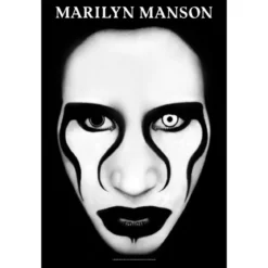 Marilyn Manson Defiant face - Seinälippu