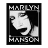 Marilyn Manson Villain - Kangasmerkki