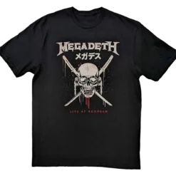 Megadeth Crossed Swords - T-Paita