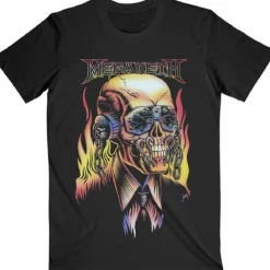 Megadeth Flaming vic - T-paita