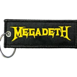 Megadeth logo - Kankainen avaimenperä
