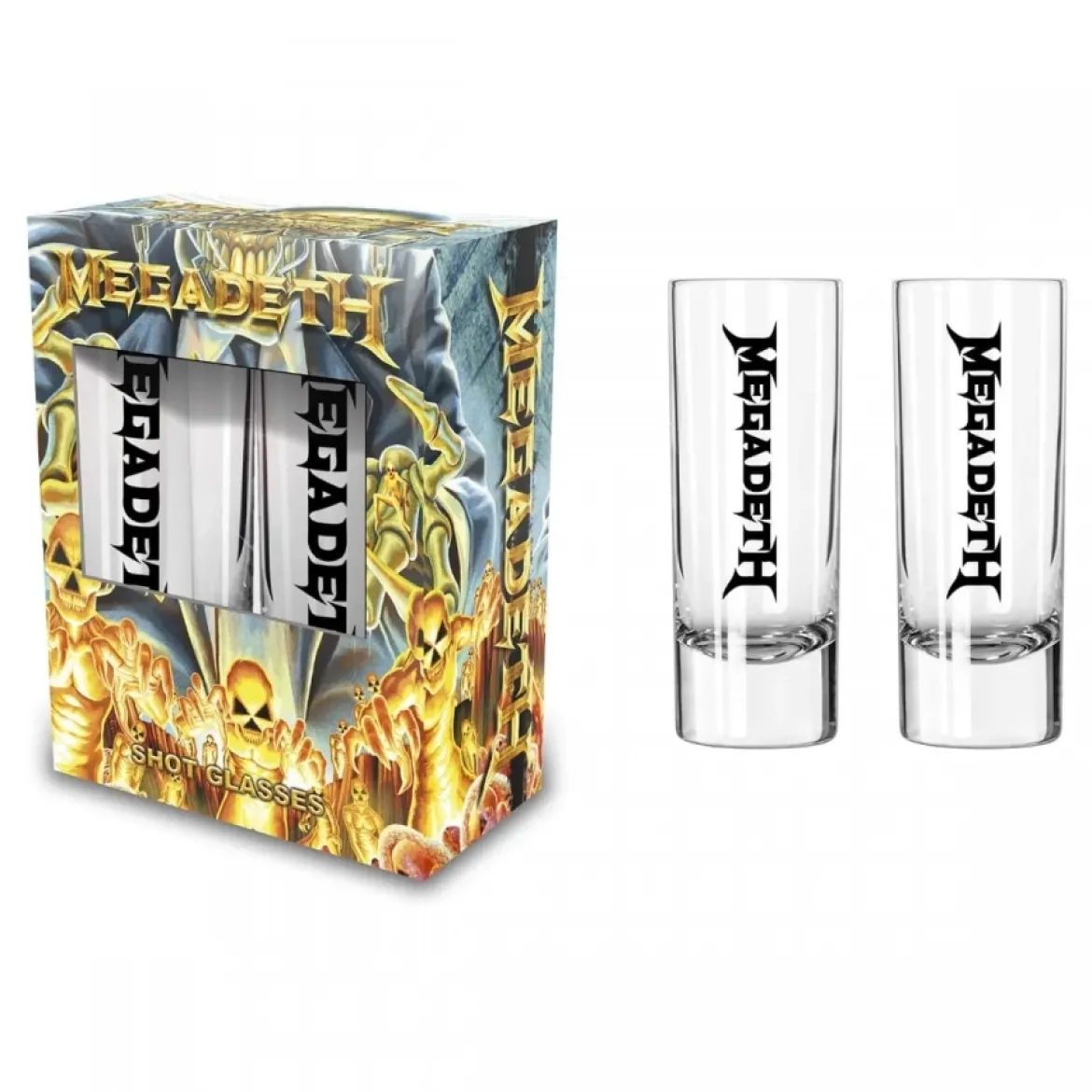 Megadeth: Nuke kids - Shottilasit 2kpl