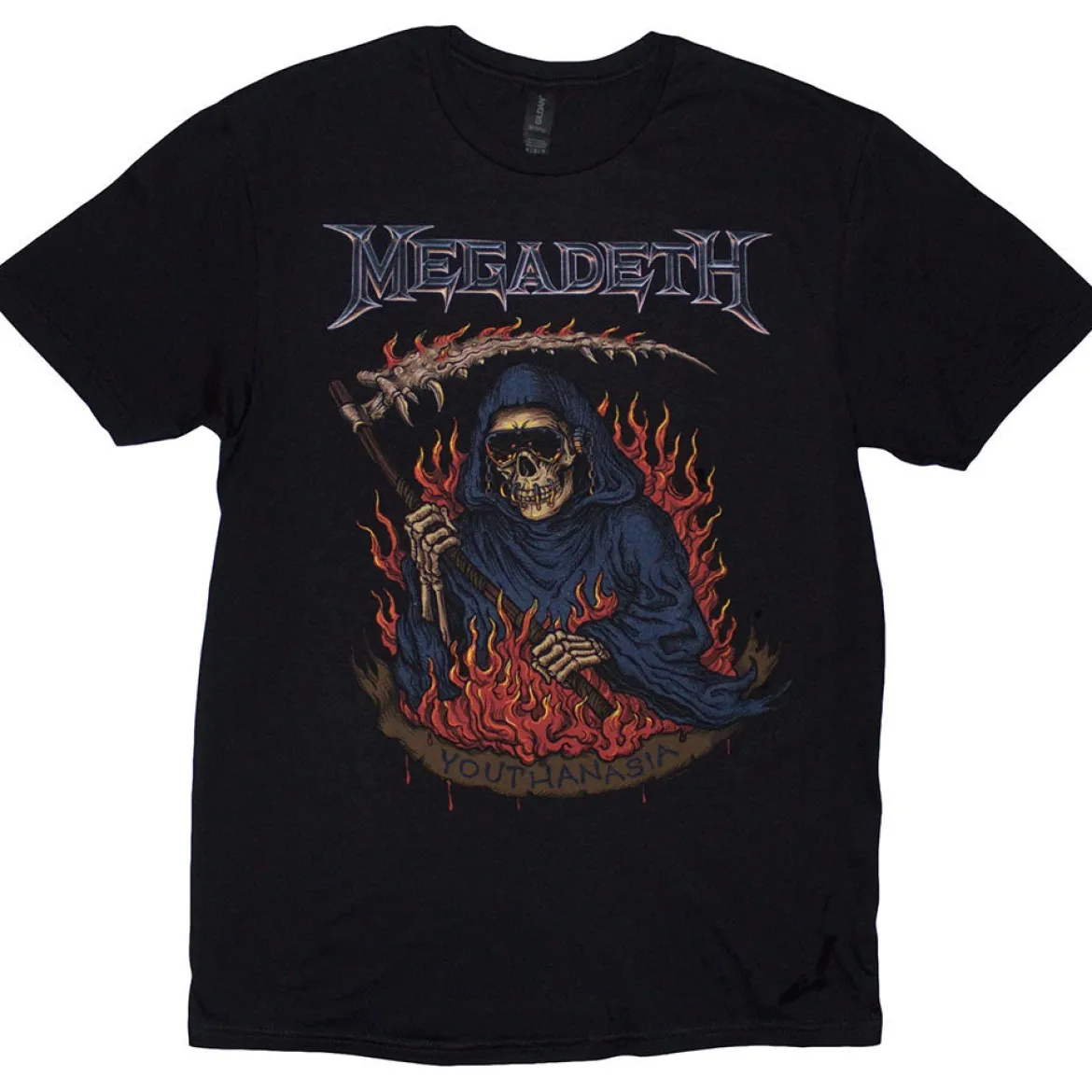 Megadeth: Youthanasia Flames - T-paita
