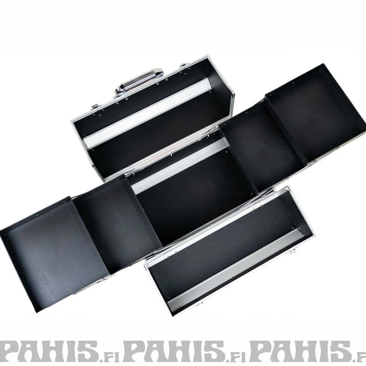 Meikkisalkku M - harmaa/roosa