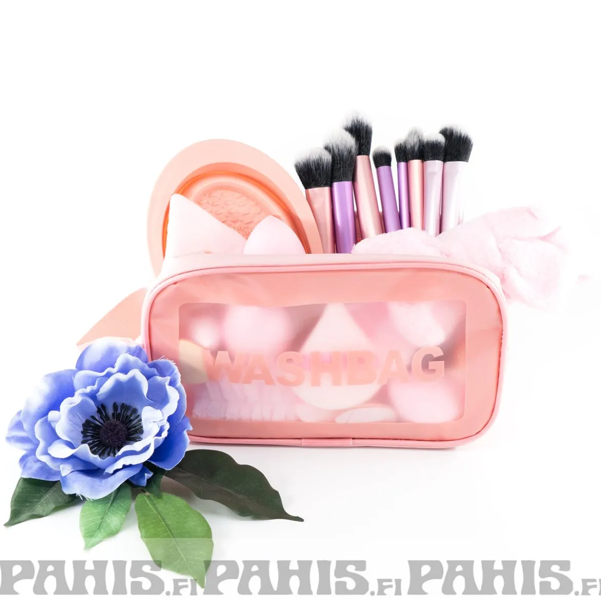 Meikkitarvikkeet - 25 osaa, pinkki