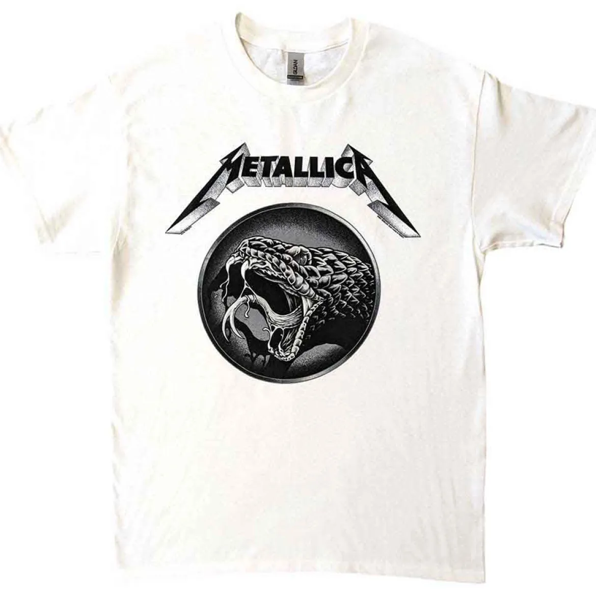 Metallica Black Album Poster - T-paita, valkoinen