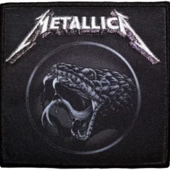 Metallica: Black album poster - Kangasmerkki