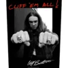 Metallica Cliff 'Em All! - Kangasmerkki, selkä