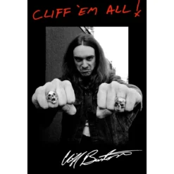 Metallica Cliff 'em all - Seinälippu