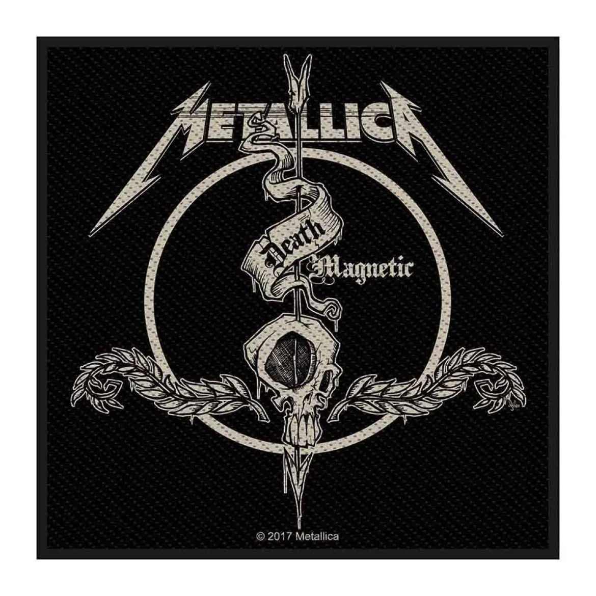 Metallica Death Magnetic Arrow - Kangasmerkki
