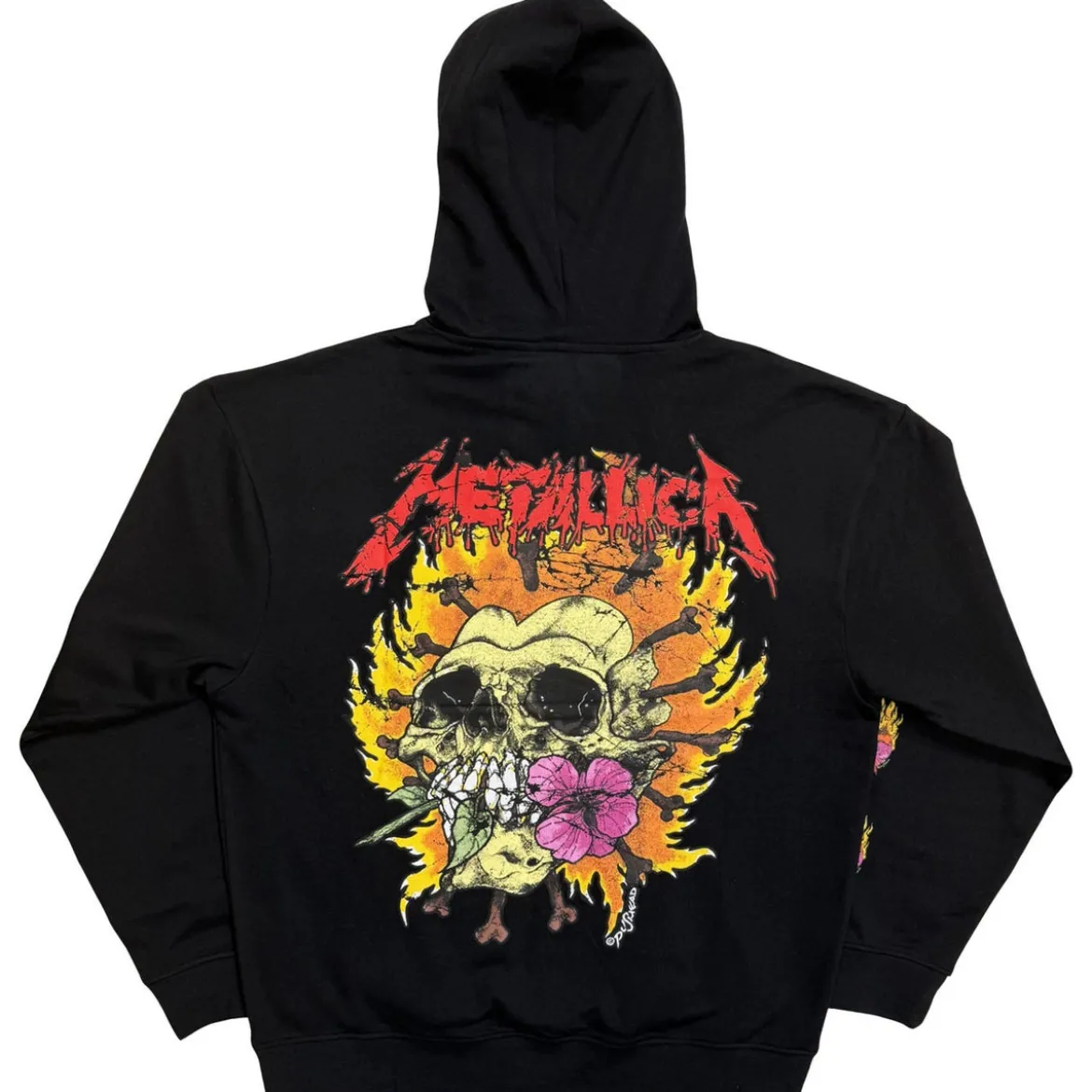Metallica: Flower Skull - Huppari