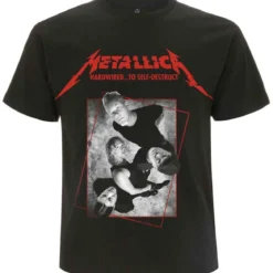 Metallica Hardwired Band Concrete - T-paita