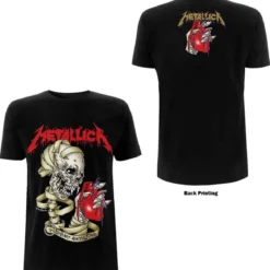 Metallica Heart Explosive - T-paita