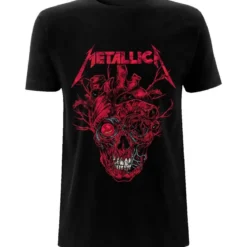 Metallica Heart Skull - T-paita