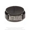 Metallica Logo - Nahkaranneke