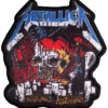 Metallica: Master of puppets skull - Kangasmerkki