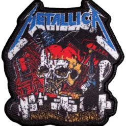 Metallica: Master of puppets skull - Kangasmerkki