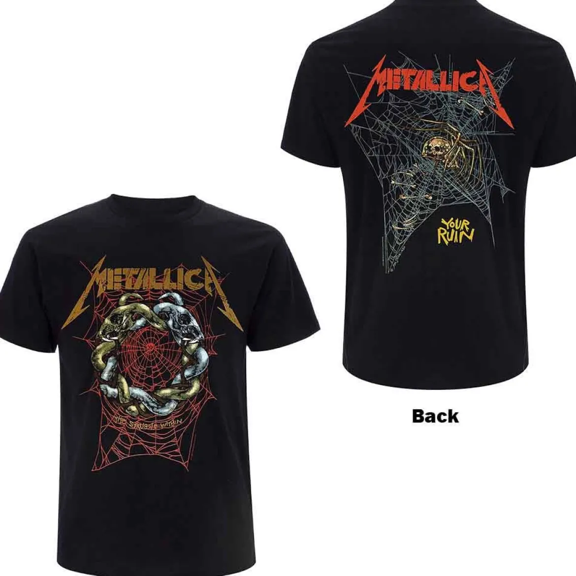 Metallica Ruin/Struggle - T-paita