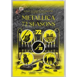 Metallica 72 Seasons - Pinssi setti 5kpl
