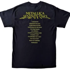 Metallica 72 Seasons Squared Cover - T-paita