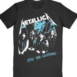 Metallica Vintage Ride The Lightning - T-paita