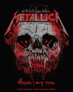 Metallica Wherever I May Roam - Kangasmerkki