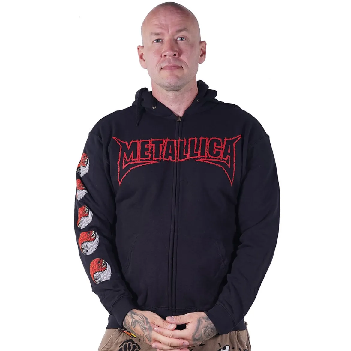 Metallica Ying Yang - Unisex vetoketjuhuppari
