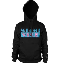 Miami Vice Distressed - Huppari, musta