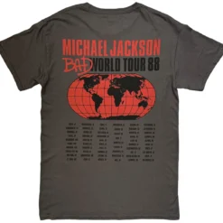 Michael Jackson: Bad World Tour '88 - T-paita