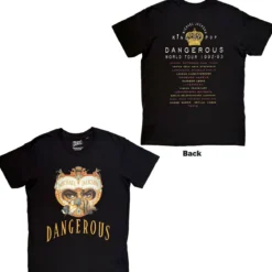 Michael Jackson: Dangerous World Tour - T-paita